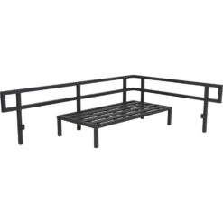 Brafab Gonessa Bankstel , Antraciet / Grijs -Tuin Verkoop brafab gonessa bankstel antraciet grijs 14