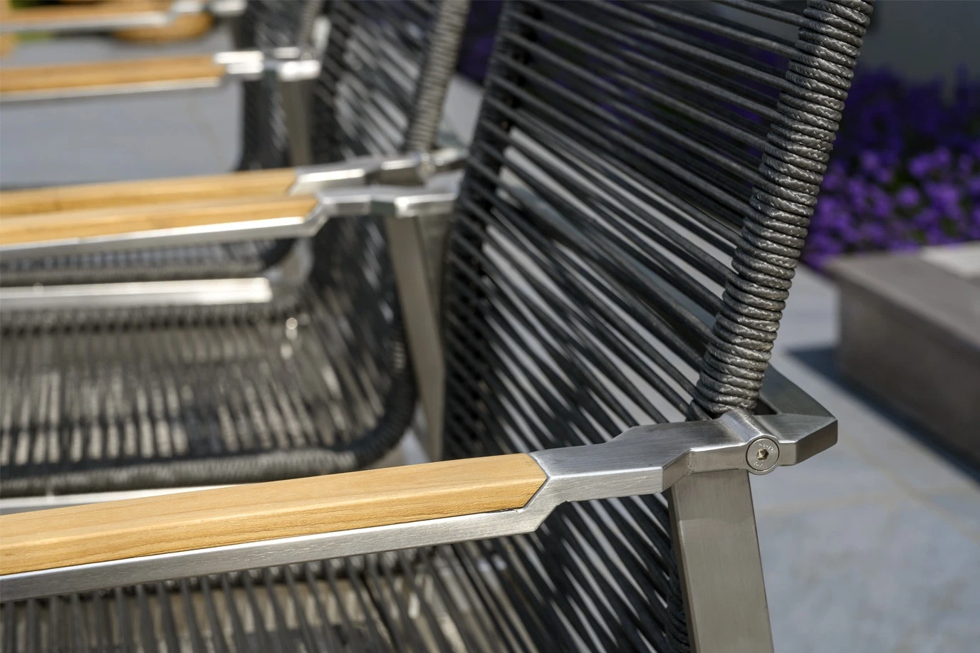 Brafab Gotland Stackable Chair, Rope 6 Brafab Gotland Stackable Chair, Rope - Afbeelding 4