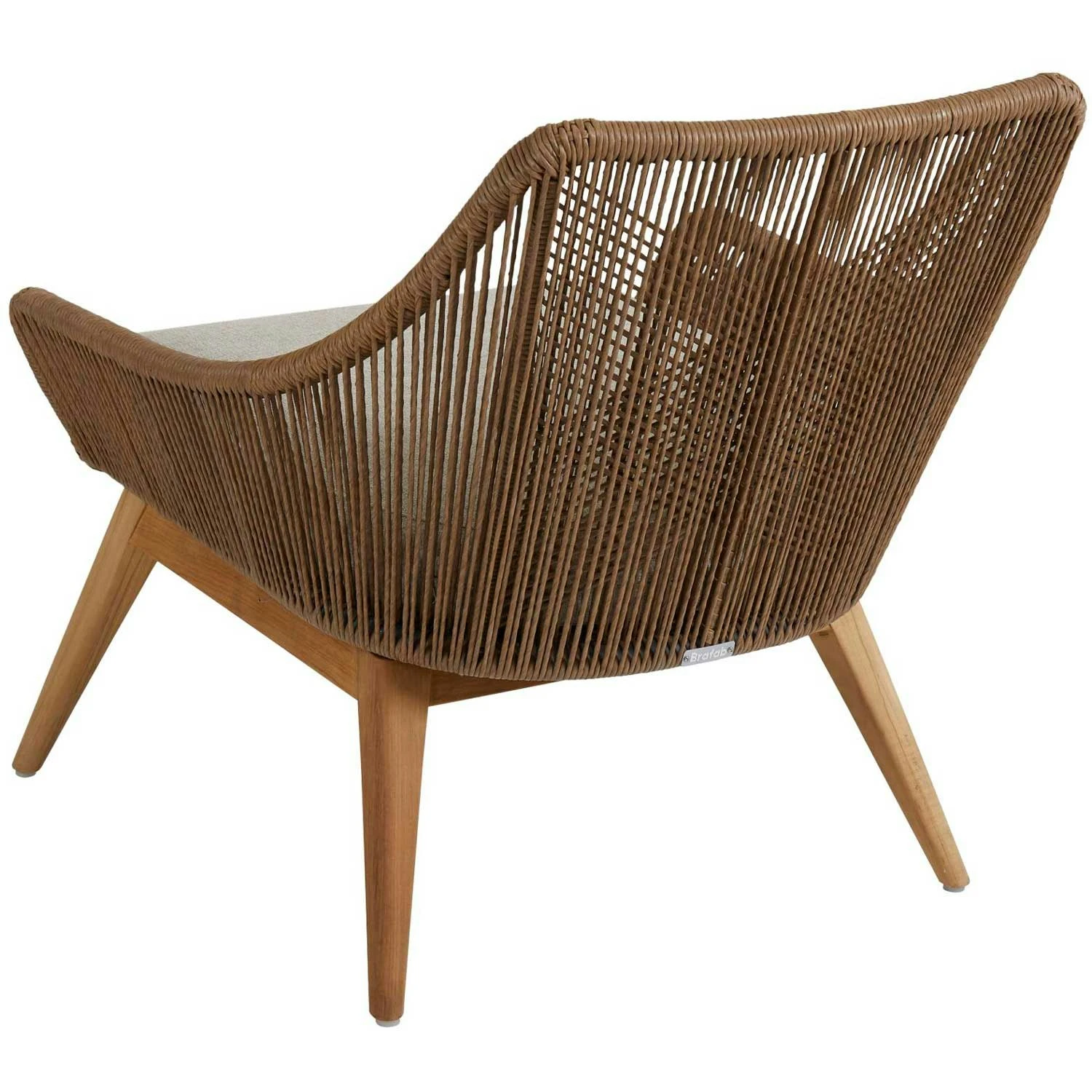 Brafab Hassel Fauteuil Naturel, Laag 4 Brafab Hassel Fauteuil Naturel, Laag - Afbeelding 2