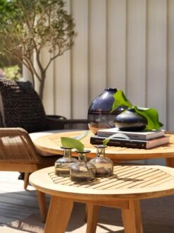 Brafab Kastos Salontafel Teak, D60 H45 Cm -Tuin Verkoop brafab kastos salontafel teak 10