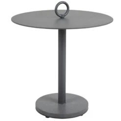 Brafab Niobe Bijzettafel Ø50 Cm, Antraciet