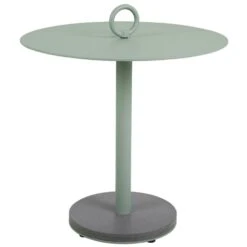 Brafab Niobe Bijzettafel Ø50 Cm, Dusty Green