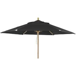 Brafab Reggio Parasol Ø300 Cm, Zwart
