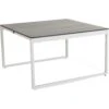 Brafab Talance Coffee Table 80x80cm H45, White / Dark Grey -Tuin Verkoop brafab talance coffee table 80x80cm h45 dark grey 6