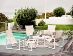 Brafab Vevi Fauteuil Aluminium , Wit -Tuin Verkoop brafab vevi fauteuil aluminium 11