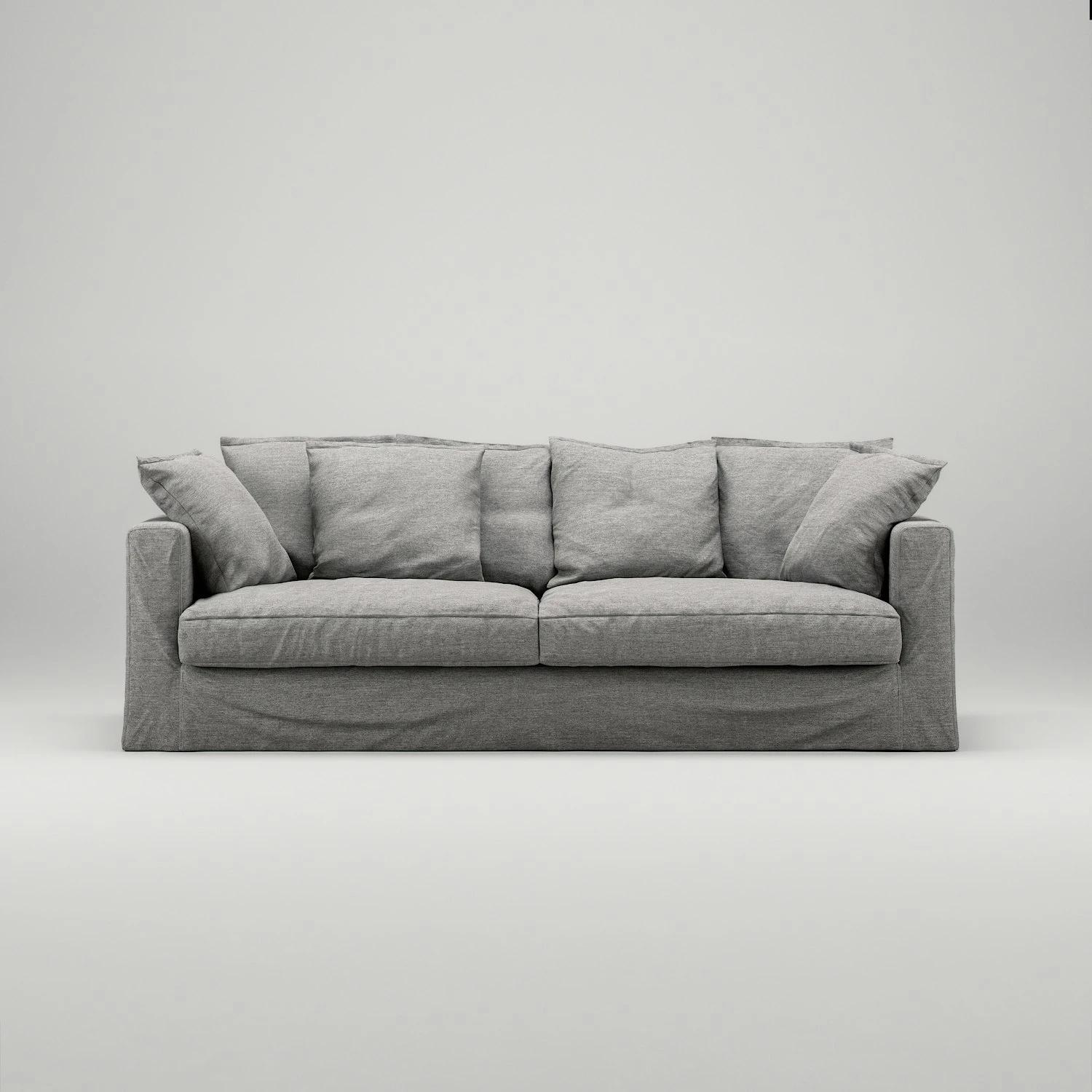 Le Grand Air 3-Zitsbank Voor Buiten Sunbrella, Flanelle 4 Le Grand Air 3-Zitsbank Voor Buiten Sunbrella, Flanelle - Afbeelding 2