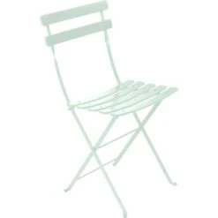Bistro Metal Chair, Ice Mint