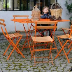 Bistro Table 117x77, Nutmeg -Tuin Verkoop fermob bistro table 117x77 nutmeg 9