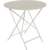 Bistro Table Ø77, Clay Grey -Tuin Verkoop fermob bistro table 77 cm 16