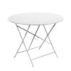 Bistro Table Ø96 Cm, Cotton White -Tuin Verkoop fermob bistro table 96 cm 2