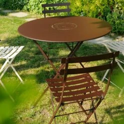 Floréal Table Ø77, Chili -Tuin Verkoop fermob floreal table 77 cm 31 1