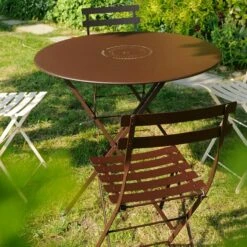 Floréal Table Ø77, Chili -Tuin Verkoop fermob floreal table 77 cm 35