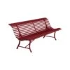 Louisiane Bench 200, Chili 2 Louisiane Bench 200, Chili -Tuin Verkoop fermob louisiane sofa 200 cm 16