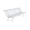 Louisiane Bench 200 Cm, Cotton White -Tuin Verkoop fermob louisiane sofa 200 cm 5