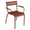 Luxembourg Armchair, Red Ochre -Tuin Verkoop fermob luxembourg armchair 25