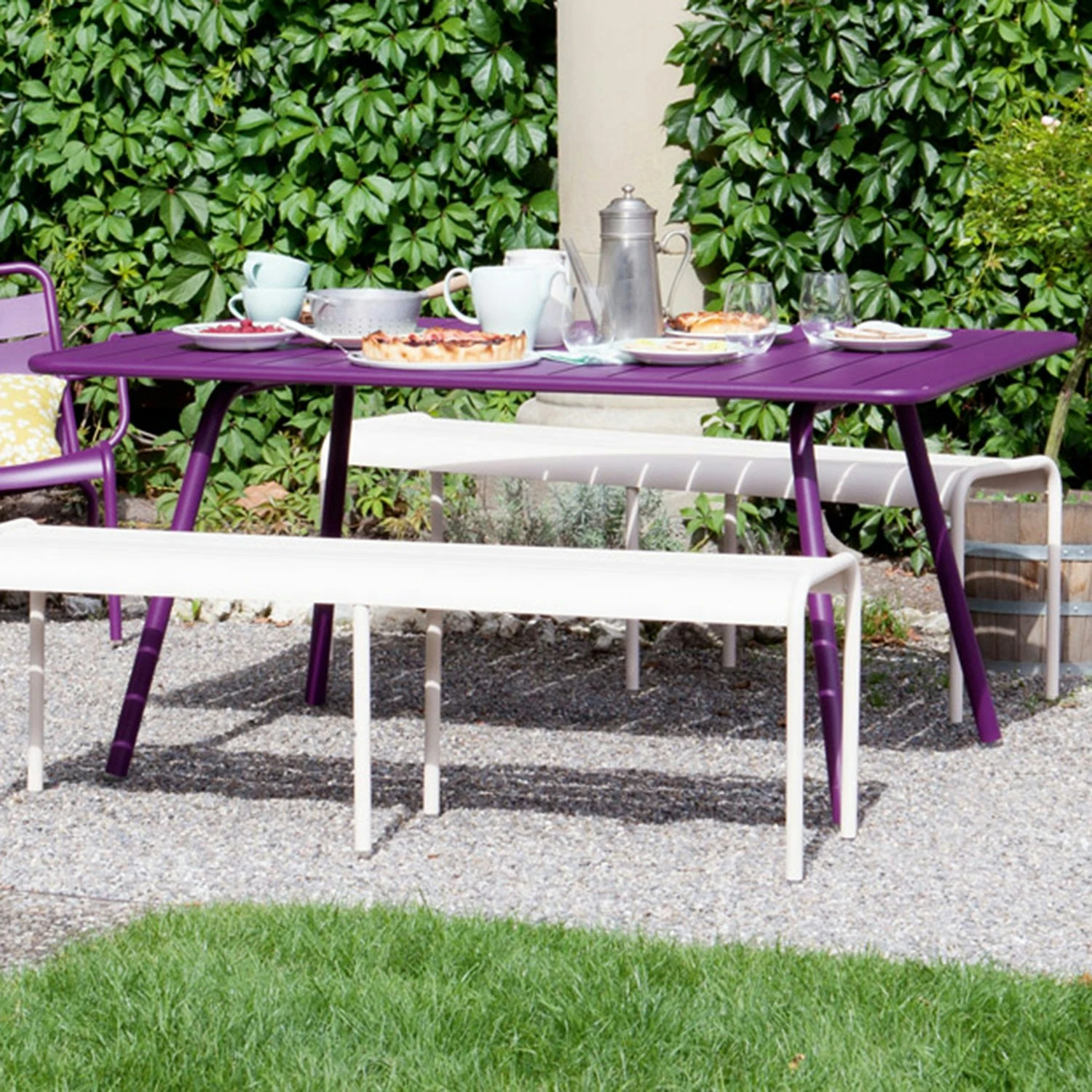 Luxembourg Table 165x100 Cm, Rosemary 4 Luxembourg Table 165x100 Cm, Rosemary - Afbeelding 2