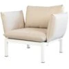 FIAM Domino Fauteuil, Beige/Wit -Tuin Verkoop fiam domino fauteuil 0