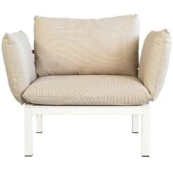 FIAM Domino Fauteuil, Beige/Wit -Tuin Verkoop fiam domino fauteuil 3
