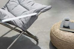 FIAM Fiesta Soft Deck Chair, Grey -Tuin Verkoop fiam fiesta soft deck chair 40