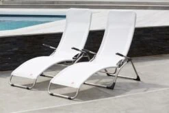 FIAM Samba Deck Chair, White -Tuin Verkoop fiam samba deck chair 32