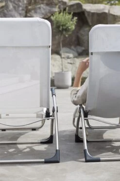 FIAM Samba Deck Chair, White -Tuin Verkoop fiam samba deck chair 34
