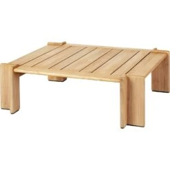 Gubi Atmosfera Salontafel Teak, 100x113 Cm