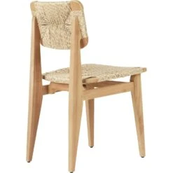 Gubi C-Chair Outdoor Eetkamerstoel Teak -Tuin Verkoop gubi c chair outdoor eetkamerstoel teak 1