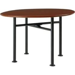 Gubi Carmel Salontafel 60x60 Cm, Rock Red