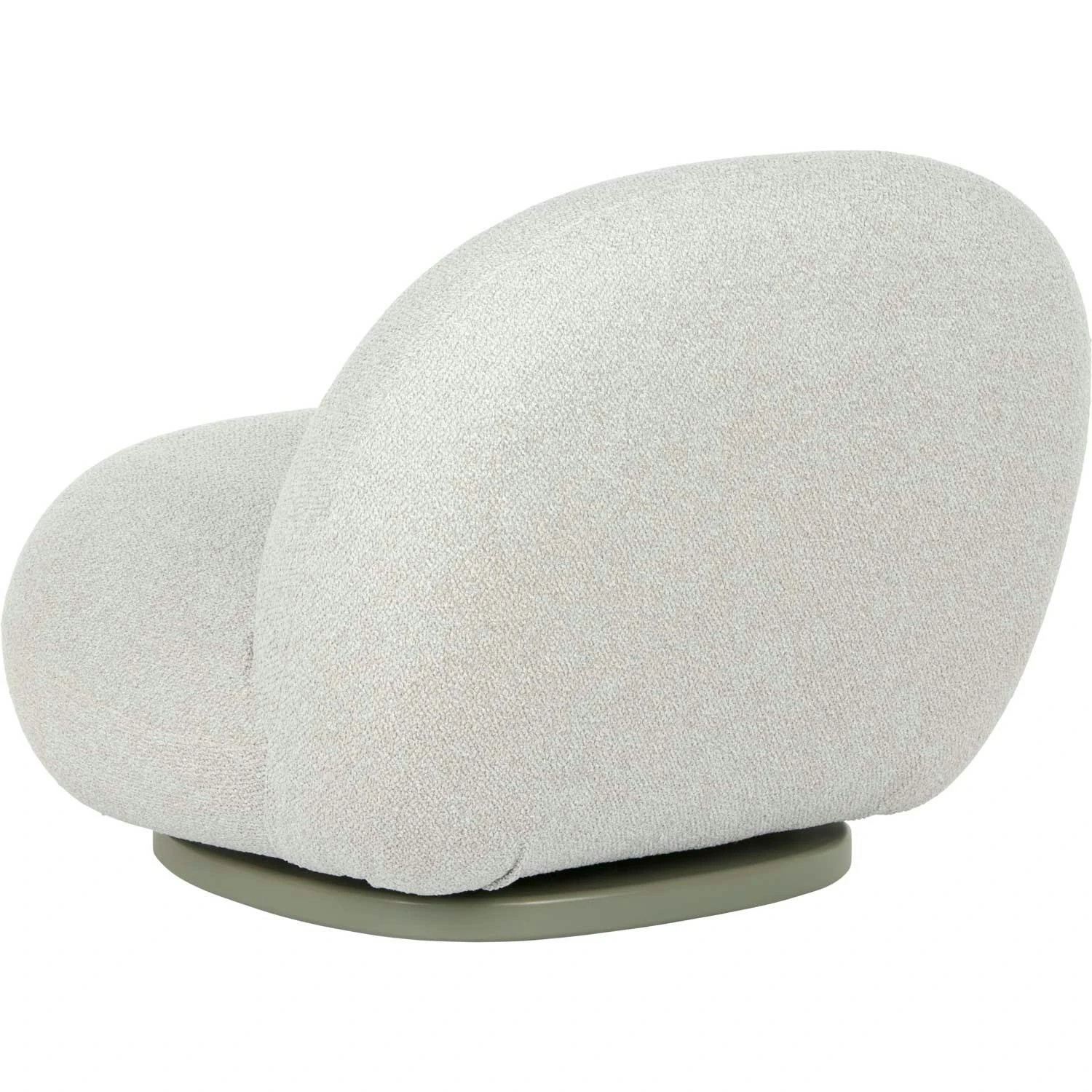 Gubi Pacha Outdoor Loungestoel, Dedar Libera 003, Mosgroene Voet 5 Gubi Pacha Outdoor Loungestoel, Dedar Libera 003, Mosgroene Voet - Afbeelding 3