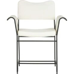 Gubi Tropique Eetkamerstoel, Classic Black / Leslie 06