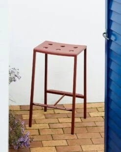 Hay Balcony Barkruk 65 Cm, Iron Red -Tuin Verkoop hay balcony barkruk 1