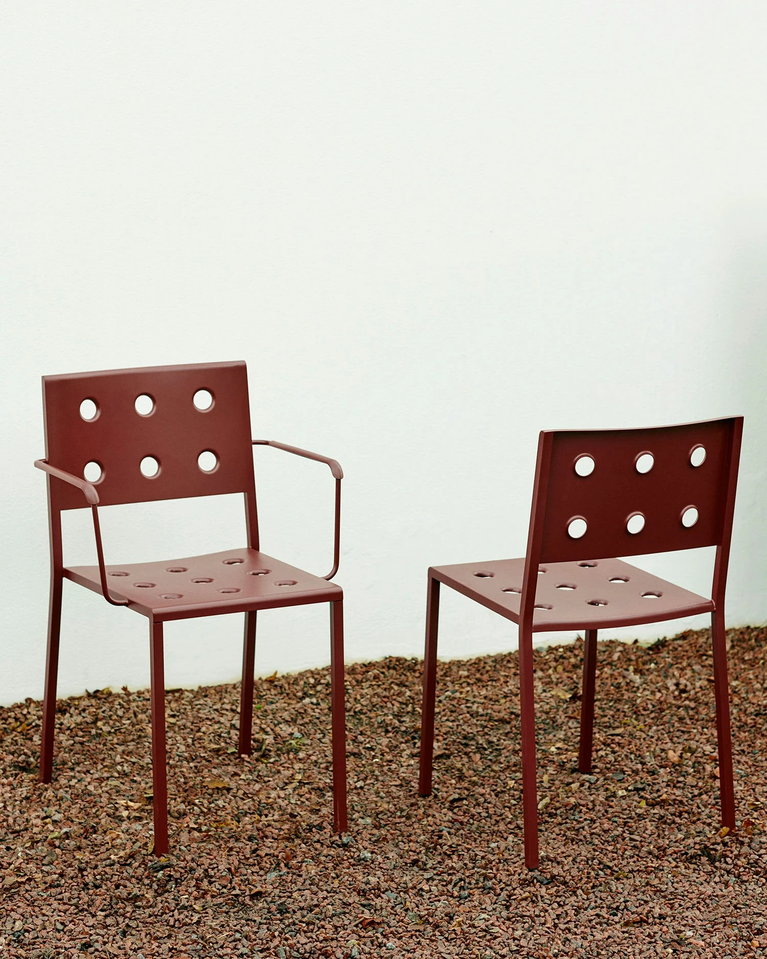 Hay Balcony Fauteuil, Iron Red 5 Hay Balcony Fauteuil, Iron Red - Afbeelding 3