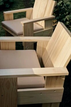 Hay Crate Eetkamerstoel, Naturel -Tuin Verkoop hay crate eetkamerstoel 7