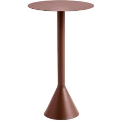 Hay Palissade Cone Tafel Ø60 Cm, Iron Red