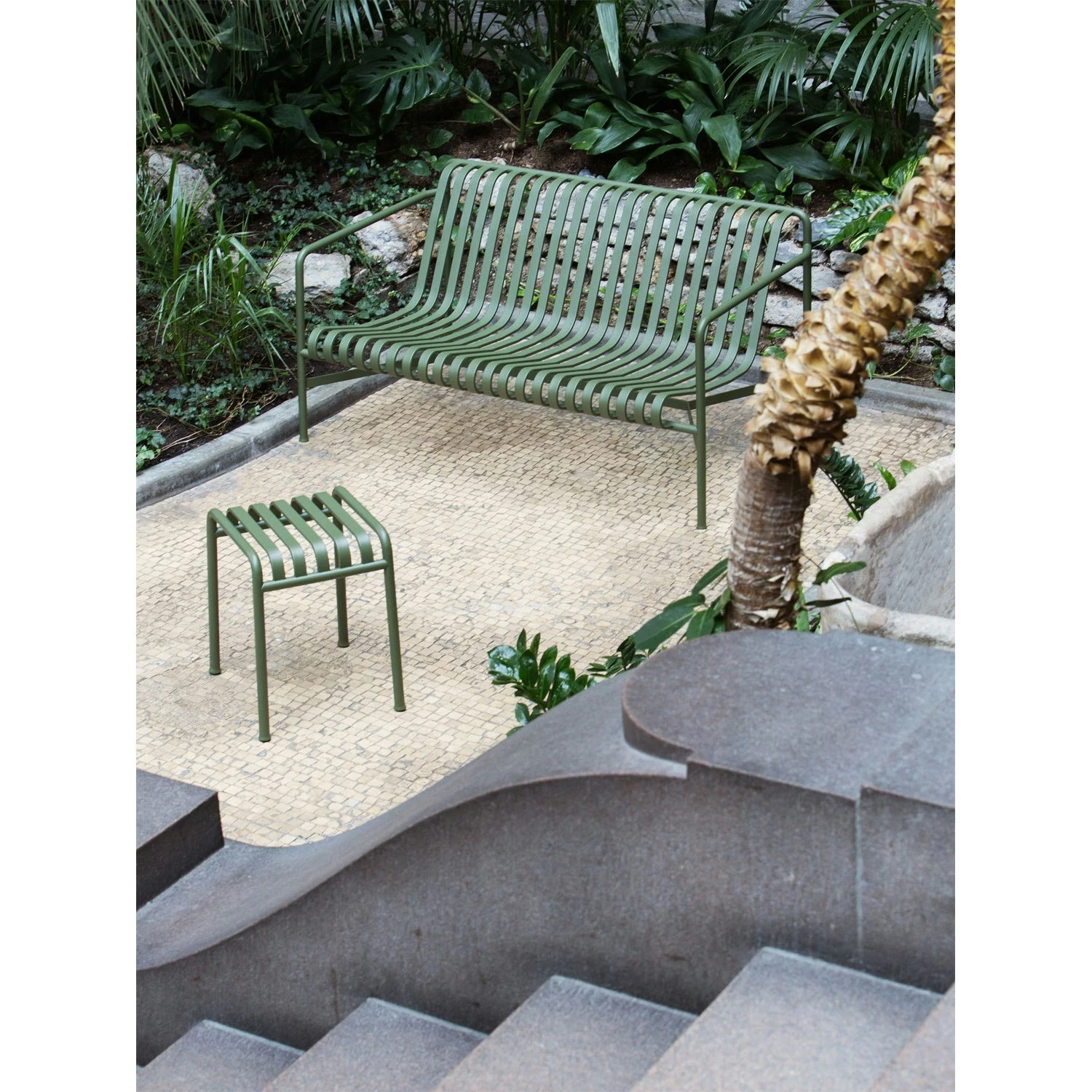 Hay Palissade Loungesofa, Grijs 4 Hay Palissade Loungesofa, Grijs - Afbeelding 2