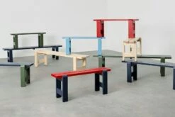 Hay Weekday Bank 23x111 Cm, Olijfgroen 11 Hay Weekday Bank 23x111 Cm, Olijfgroen -Tuin Verkoop hay weekday bank 9