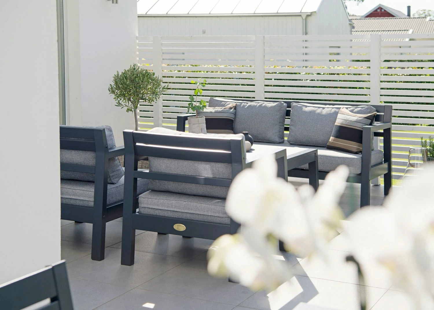 Stoltö Fauteuil, Orkaangrijs/Grijs 4 Stoltö Fauteuil, Orkaangrijs/Grijs - Afbeelding 2