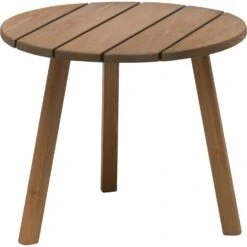 Tennessee Bijzettafel Ø50x41 Cm, Thermisch Behandeld As