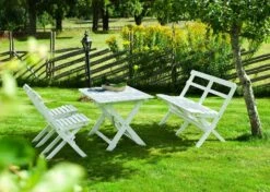 Torpet Tafelset 4 Zitplaatsen, Wit -Tuin Verkoop hillerstorp torpet tafelset 4 zitplaatsen 5