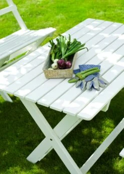 Torpet Tafelset 4 Zitplaatsen, Wit -Tuin Verkoop hillerstorp torpet tafelset 4 zitplaatsen 7