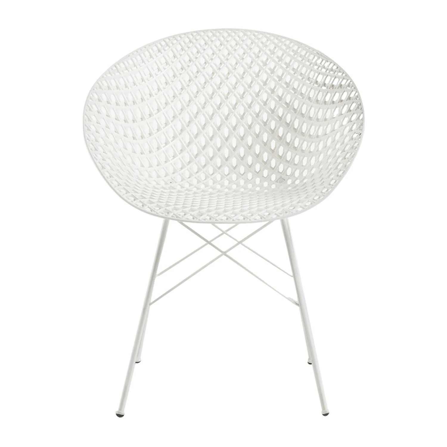 Kartell Matrix Chair Outdoor, White 3 Kartell Matrix Chair Outdoor, White