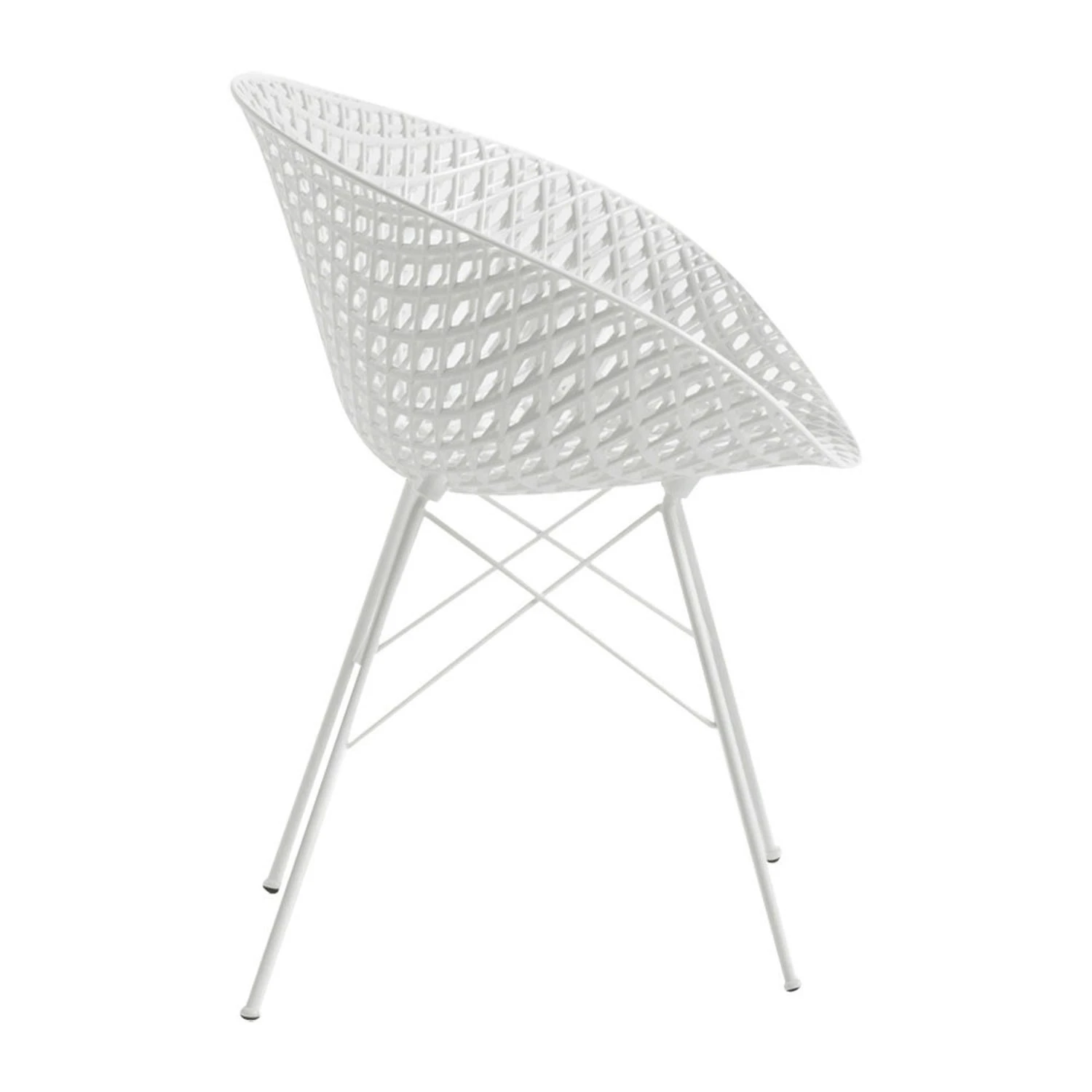 Kartell Matrix Chair Outdoor, White 4 Kartell Matrix Chair Outdoor, White - Afbeelding 2