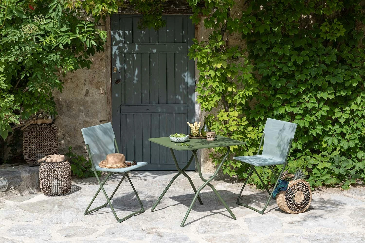 Lafuma Balcony II Colorblock Tafel 64x70 Cm, Moss 8 Lafuma Balcony II Colorblock Tafel 64x70 Cm, Moss - Afbeelding 6