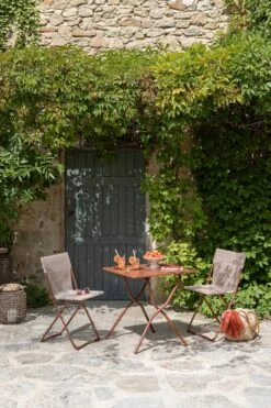 Lafuma Balcony II Colorblock Tafel 64x70 Cm, Canyon -Tuin Verkoop lafuma balcony table cb moss moss 25