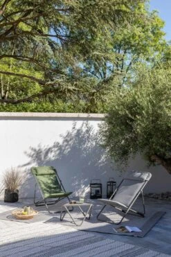 Lafuma Maxi Transat+ BeComfort® Ligstoel, Olijfgroen 9 Lafuma Maxi Transat+ BeComfort® Ligstoel, Olijfgroen -Tuin Verkoop lafuma deckchair bleu encre titane 17