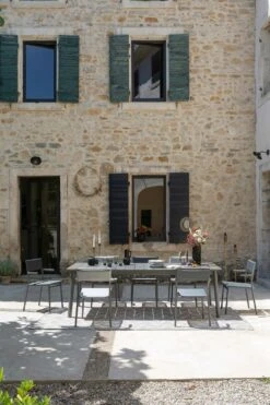 Lafuma Oron Tafel Aluminium, M 100x170-205 Cm, Titan 8 Lafuma Oron Tafel Aluminium, M 100x170-205 Cm, Titan -Tuin Verkoop lafuma oron 150x100 cm table ciment sable 39