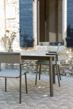 Lafuma Oron Batyline® Duo Fauteuil, Galet -Tuin Verkoop lafuma oron dining chair galet titane 24