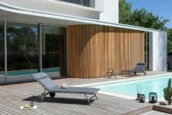 Lafuma Miami II BeComfort® Ligbed, Zilver -Tuin Verkoop lafuma sunbed miami bec 2023 silver titane 17