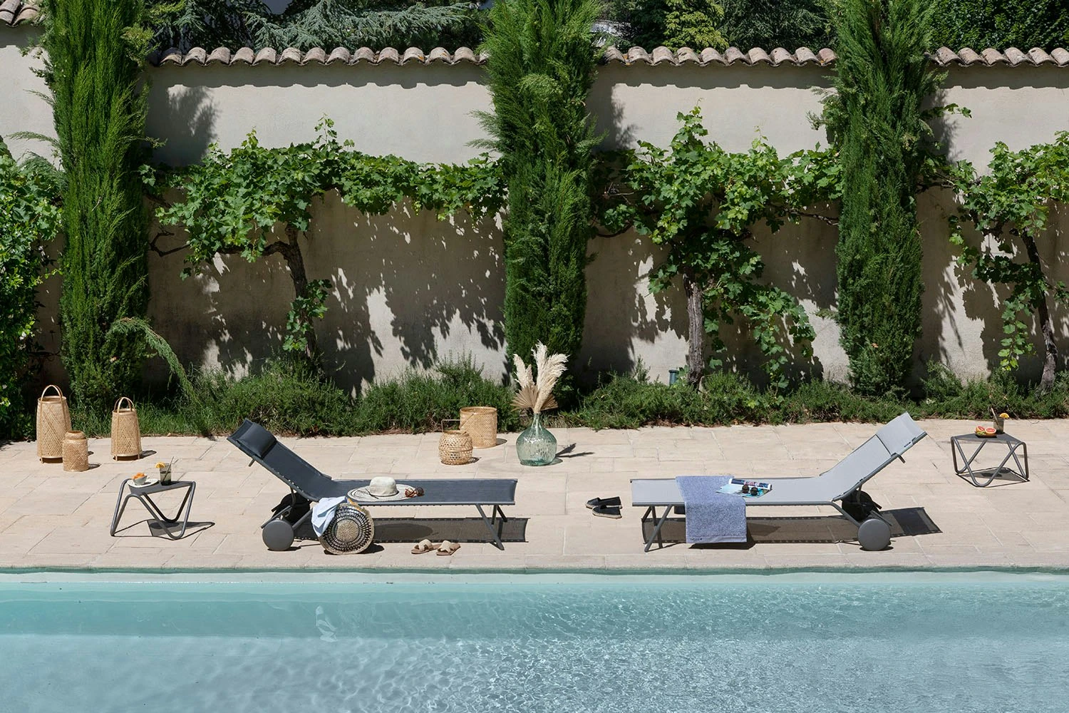 Lafuma Miami II Batyline® Duo Ligbed, Galet 6 Lafuma Miami II Batyline® Duo Ligbed, Galet - Afbeelding 4