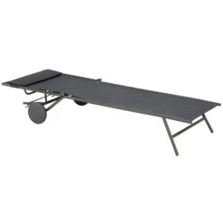 Lafuma Miami II Batyline® Duo Ligbed, Obsidian -Tuin Verkoop lafuma sunbed miami duo 2023 galet titane 18